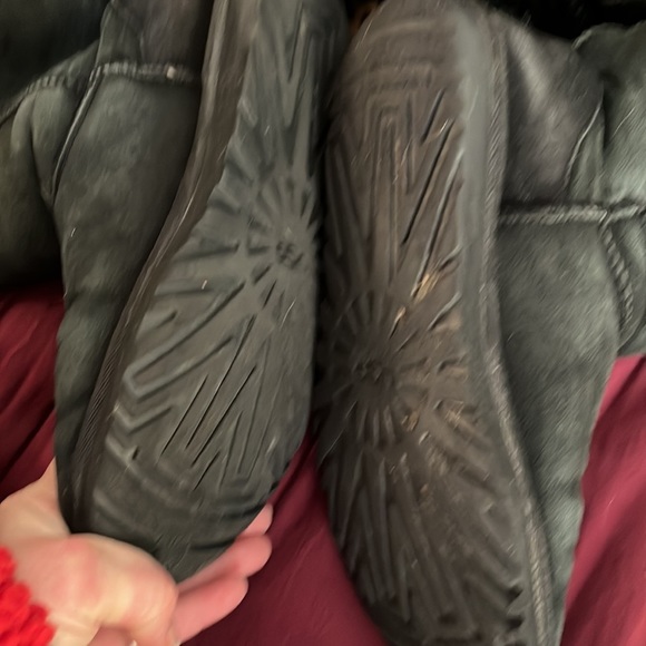 UGG black size 8 Authentic clean lightly worn sheepskin Insole - Picture 11 of 14